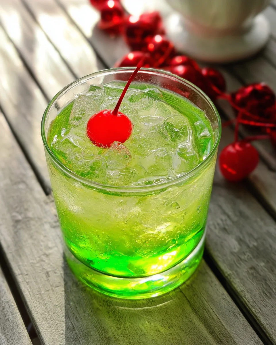 The Grinch Cocktail