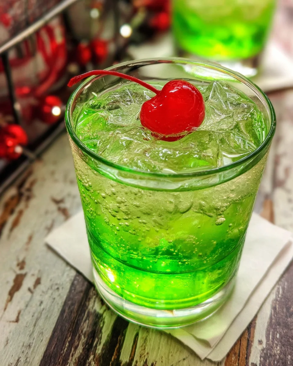 The Grinch Cocktail 13 The