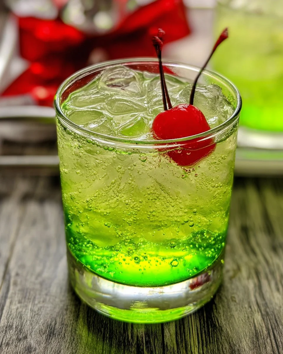 The Grinch Cocktail 14 The