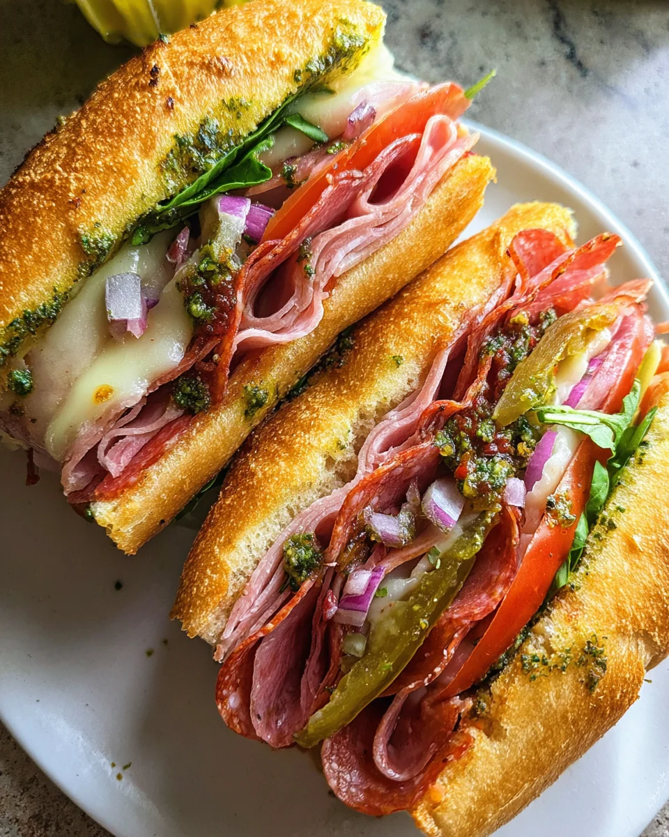Toasted Italian Sandwich 19 Toasted