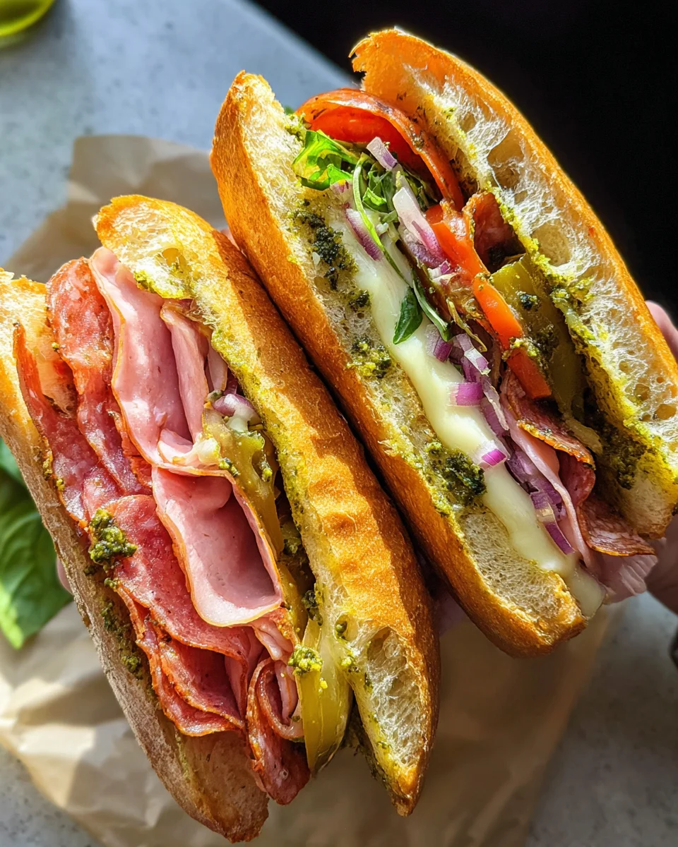 Toasted Italian Sandwich 20 Toasted