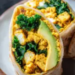 Tofu Scramble Wrap 25 Tofu Scramble Wrap
