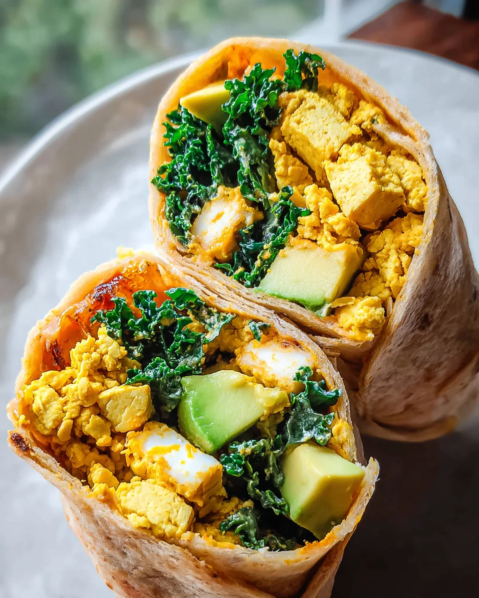 Tofu Scramble Wrap 23 Tofu