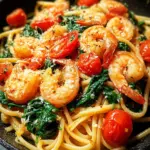 Tomato Spinach Shrimp Pasta 20 Tomato Spinach Shrimp Pasta