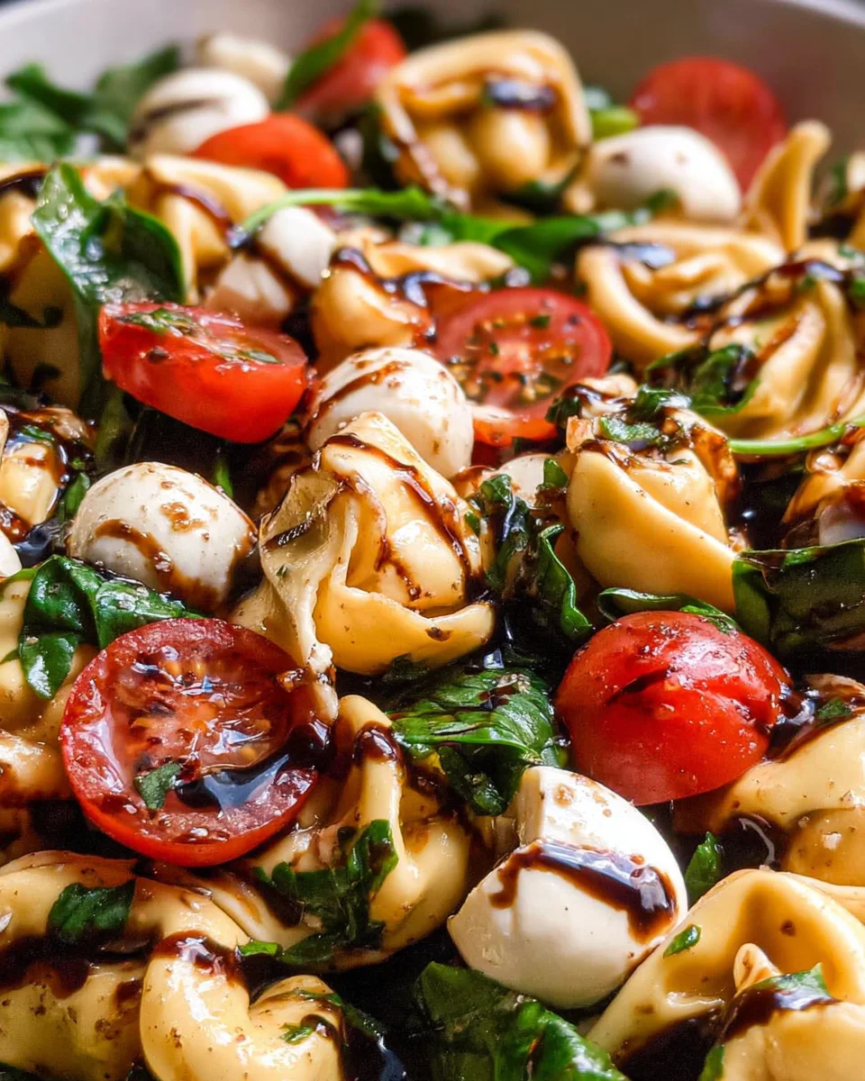 Tortellini Caprese Salad 19 Tortellini