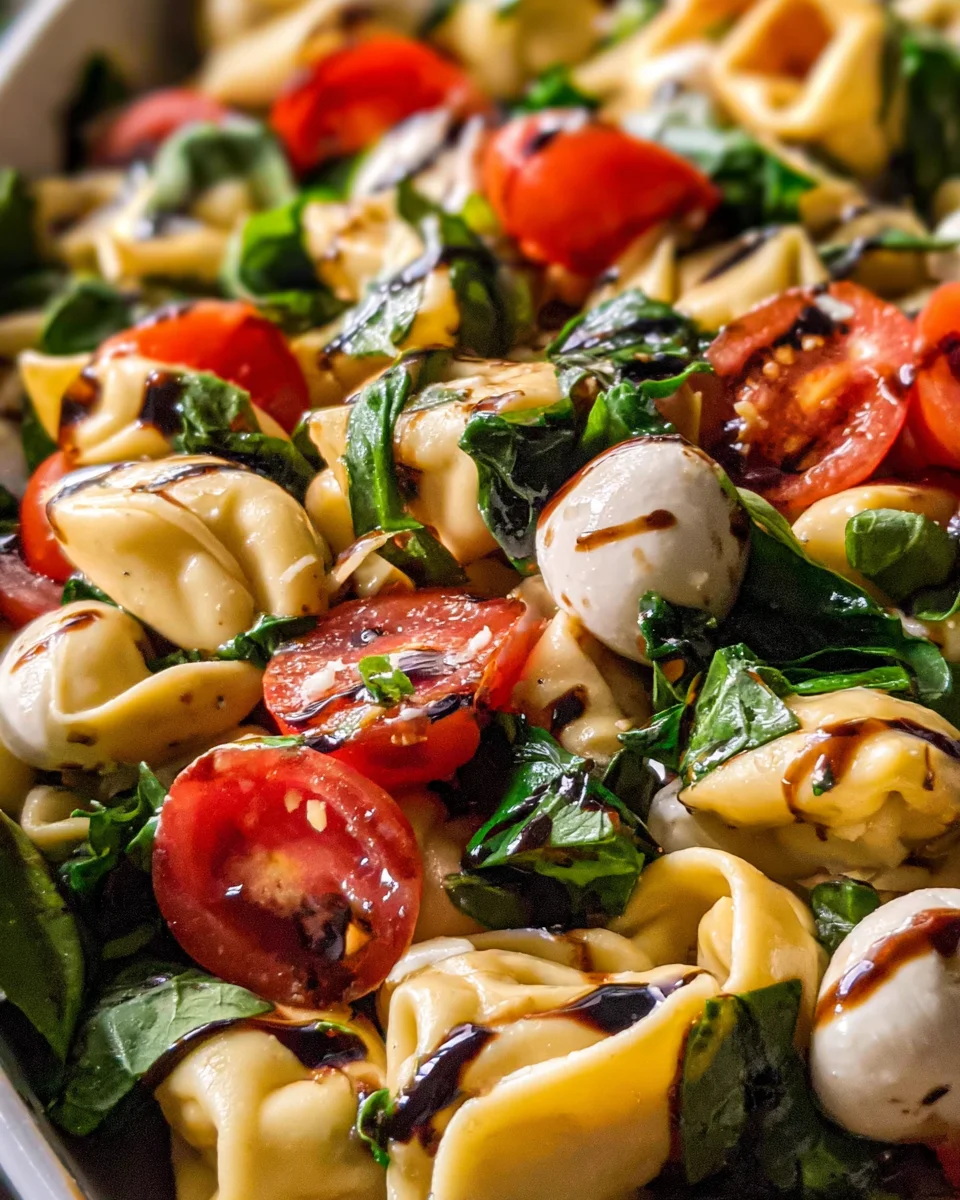 Tortellini Caprese Salad 20 Tortellini