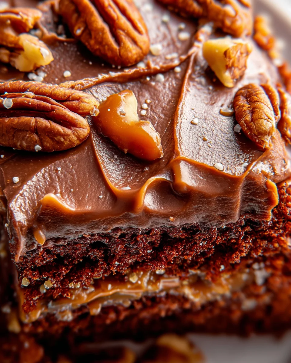 Turtle Caramel Cake 24 Turtle