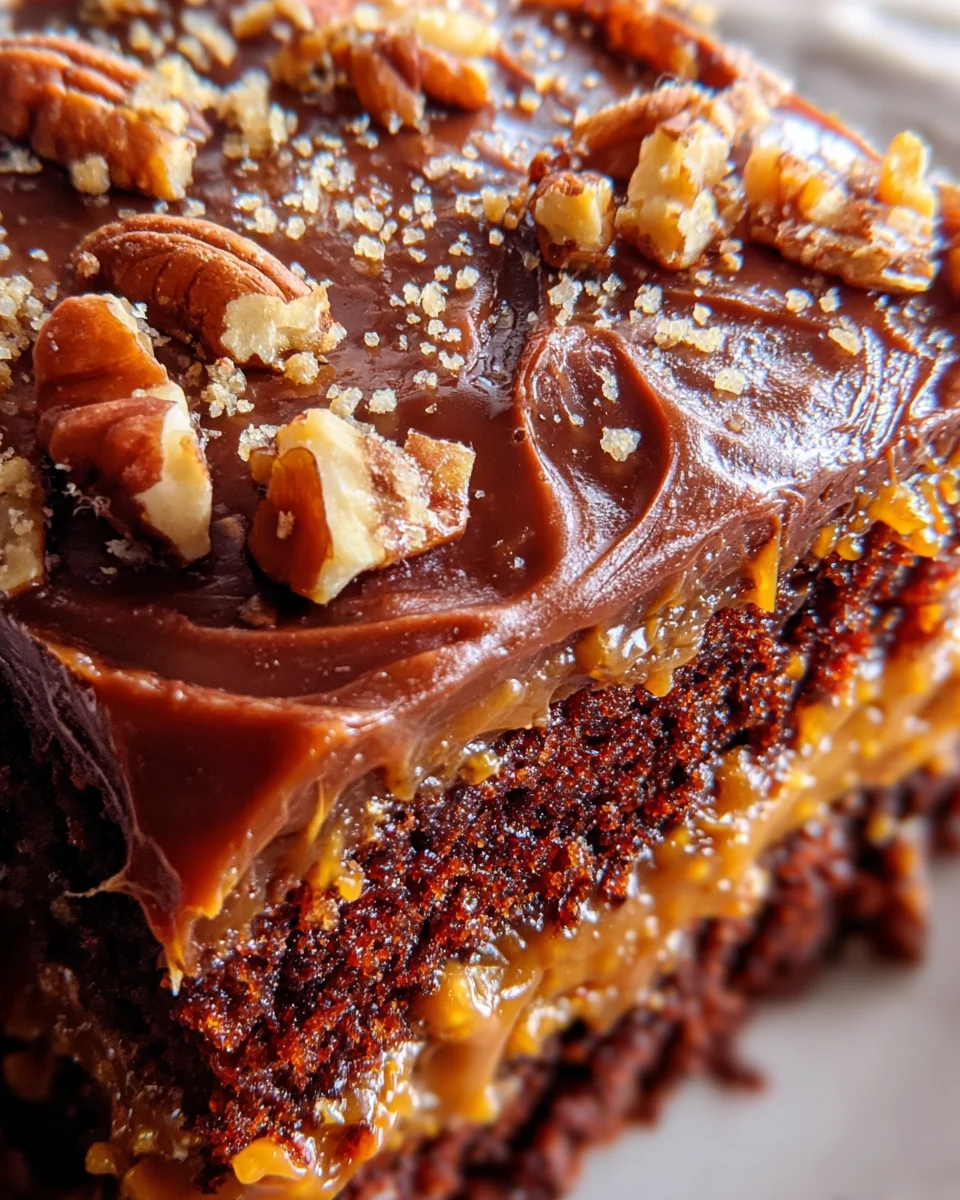 Turtle Caramel Cake 25 Turtle