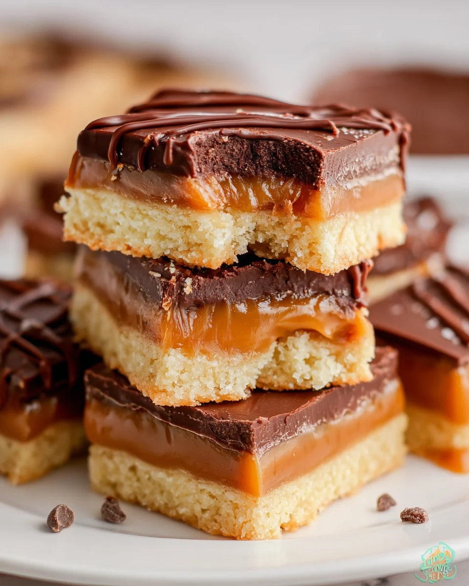 Twix Cookie Bars