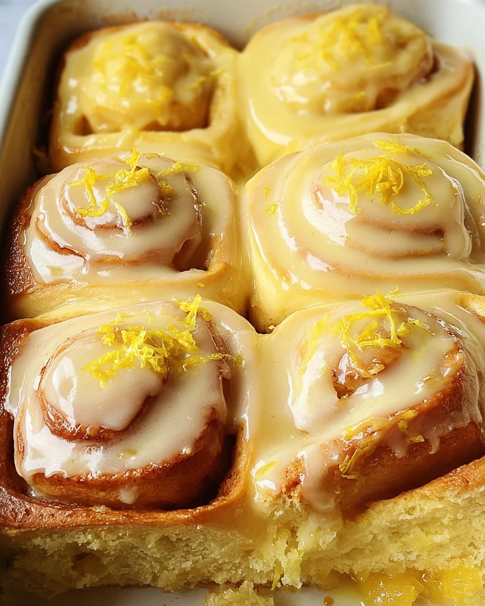 Vegan Lemon Sweet Rolls 22 Vegan