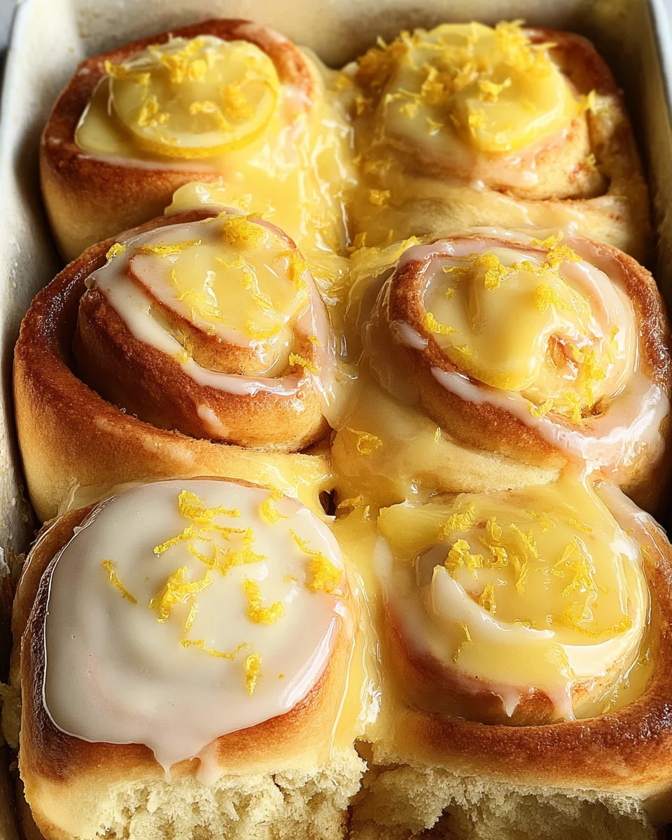 Vegan Lemon Sweet Rolls 23 Vegan