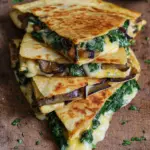 Vegan Spinach Quesadillas 20 Vegan Spinach Quesadillas