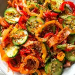 Viral Cucumber Pepper Salad 18 Viral Cucumber Pepper Salad