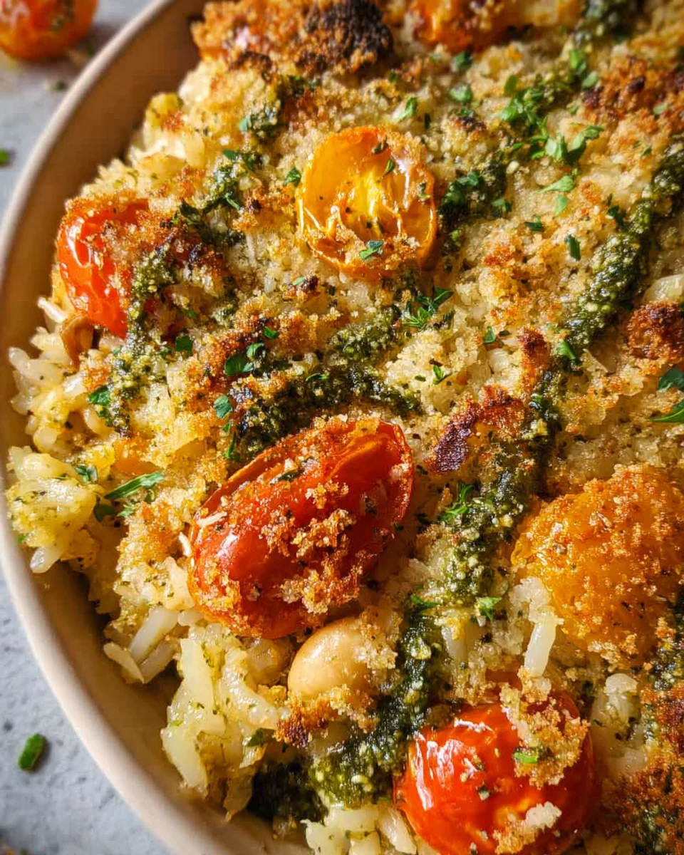 White Bean and Pesto Bake 20 White