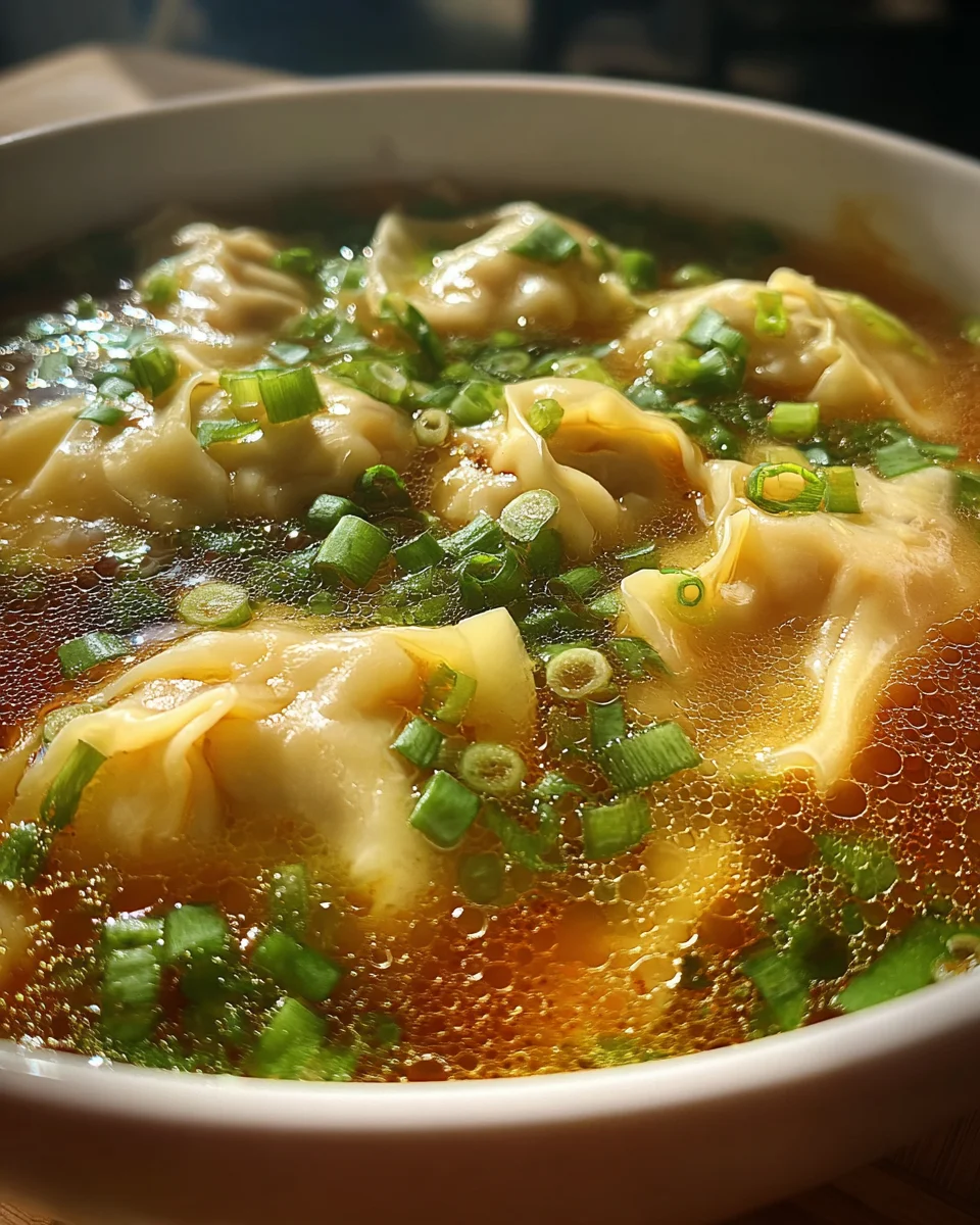 Wonton Soup Recipe